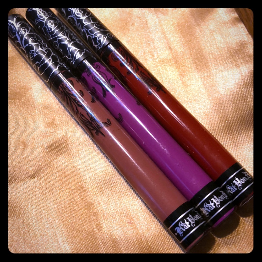 Kat Von D Everlasting Liquid Lip Set of 3